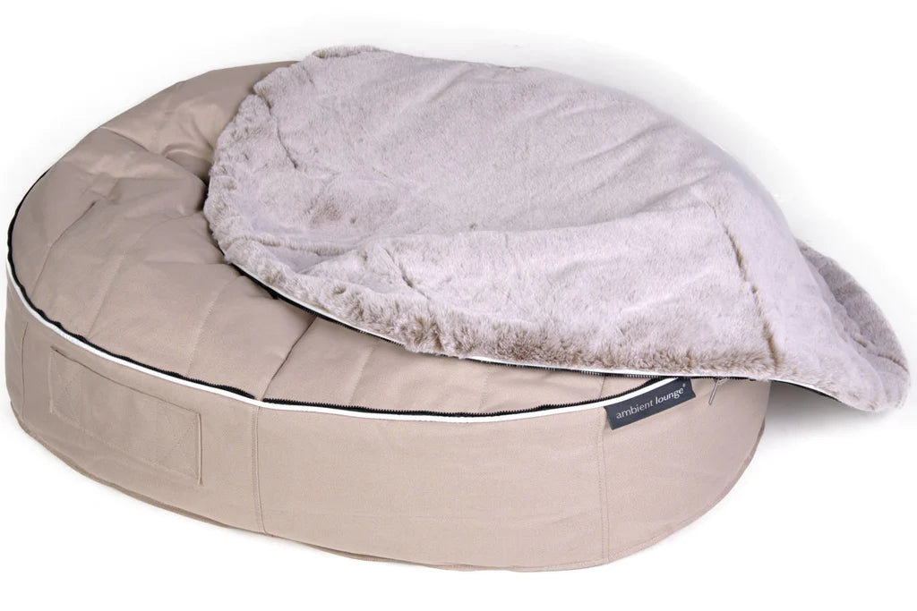 Ambient lounge dog outlet bed